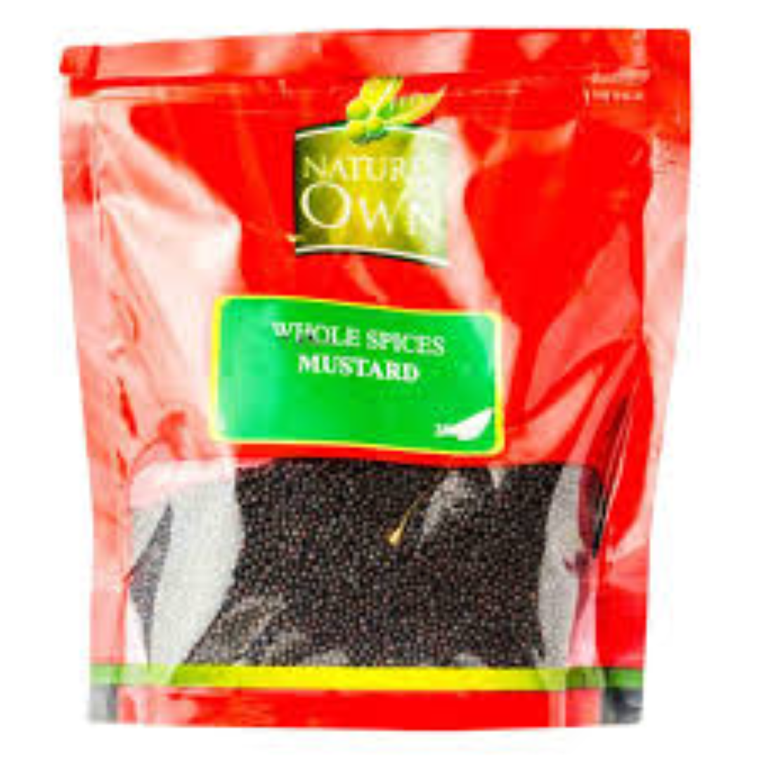 NATUES OWN MUSTARD WHOLE 250G